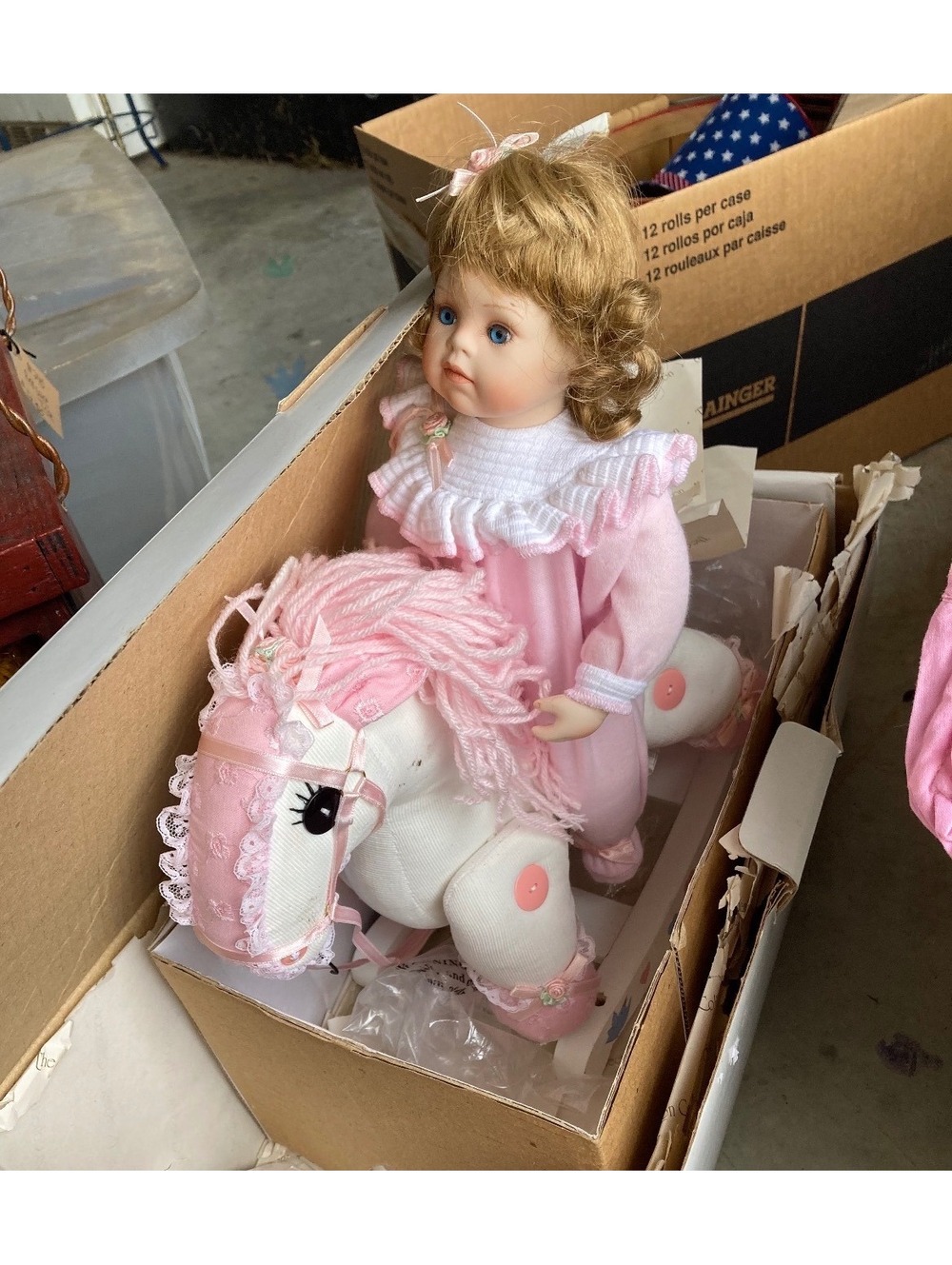 Nite nite pony and doll set